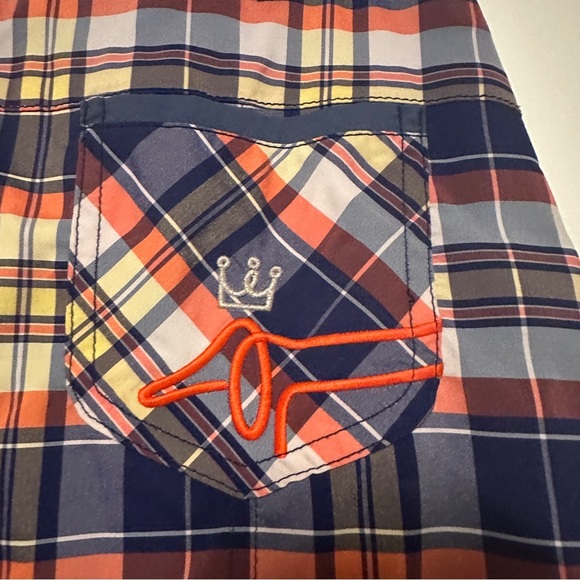 Louis Castel women’s golf plaid skort Size 73 - Picture 7 of 8